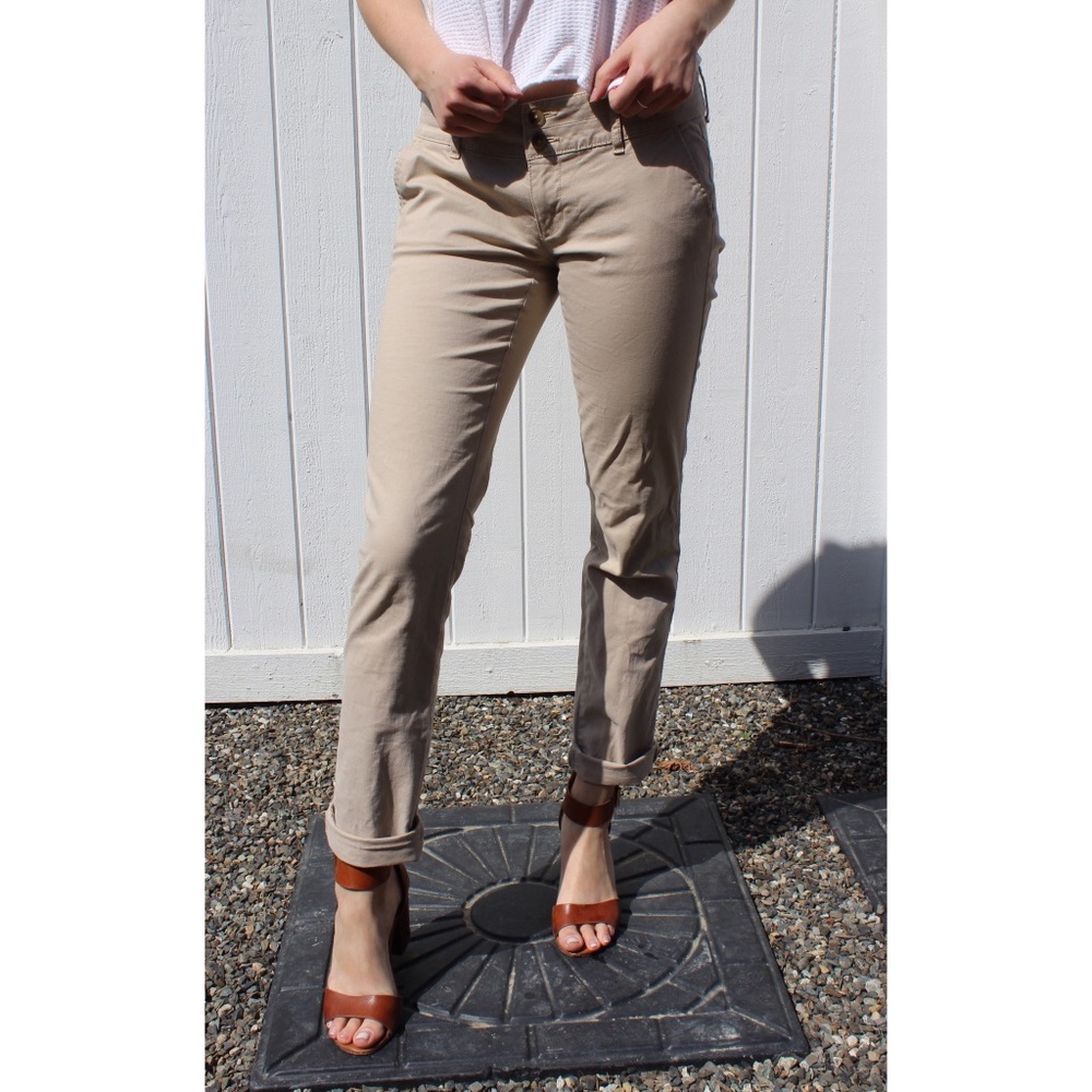 American Eagle Stretch Khakis - Picture 1 of 6